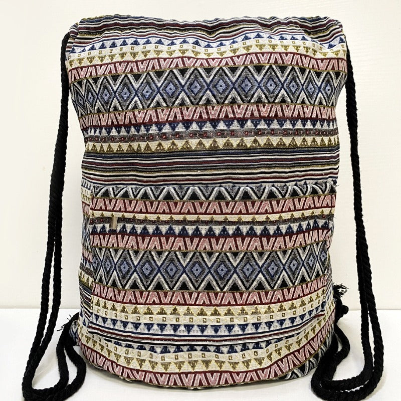 Original Simplicity Lightweight Light Ethnic Literary Style Backpack