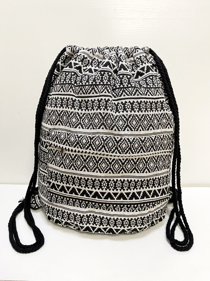 Original Simplicity Lightweight Light Ethnic Literary Style Backpack