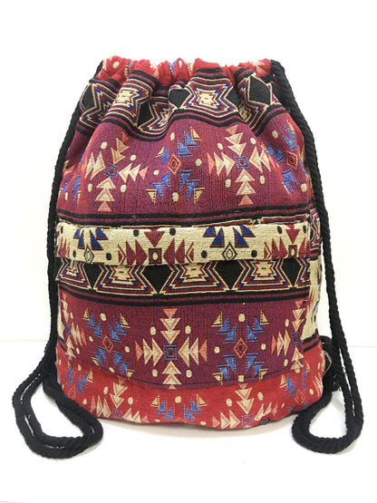 Original Simplicity Lightweight Light Ethnic Literary Style Backpack