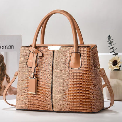 Fashionable And Textured Large-capacity Women's Handbag