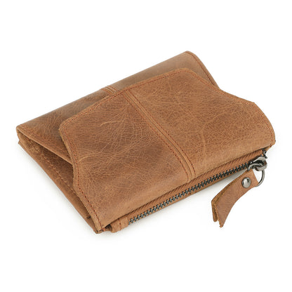 Multifunctional Head Layer Cowhide Coin Purse